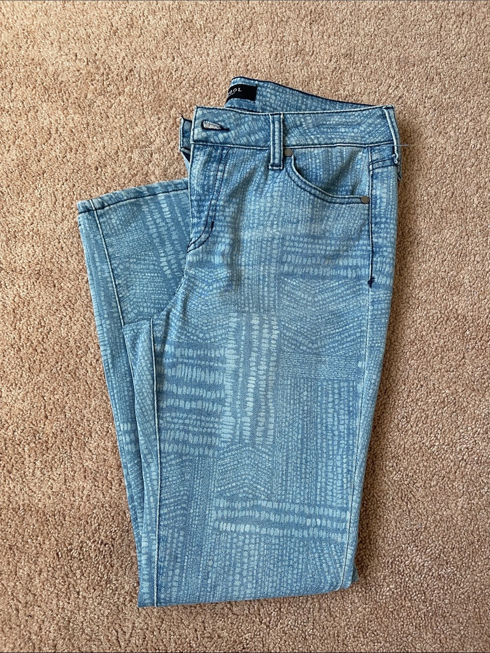 Liverpool Jeans Company Light Wash Patterned Jeans